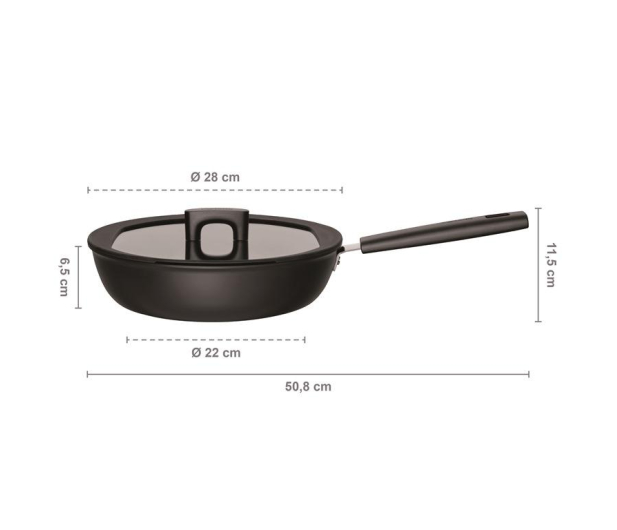Fiskars Patelnia szefa kuchni 28 cm - 1379446 - zdjęcie 2